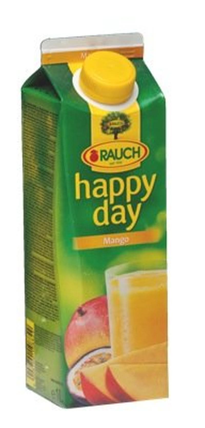 Rauch Happy Day Mangue | Boisson raffinée au fruit de la passion | Beaucoup de vitamine C | 6 x 1 litre, Tetra Prisma Naty Shop 12 x 1 litre Mangue