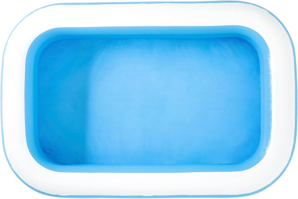Bestway Family Pool, Piscine rectangulaire pour Enfants, Facile à Assembler, Couleur, 262 x 175 x 51 cm