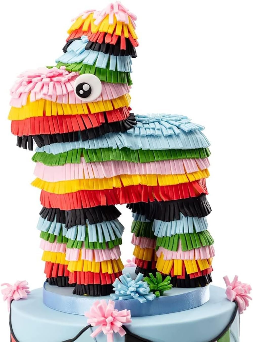 Extra Fondant Chocolat Marron 1kg - Fondant extra élastique au goût vanille, parfait pour recouvrir les gâteaux - Chocolat marron - 1 kg Pâte à sucre Naty Shop