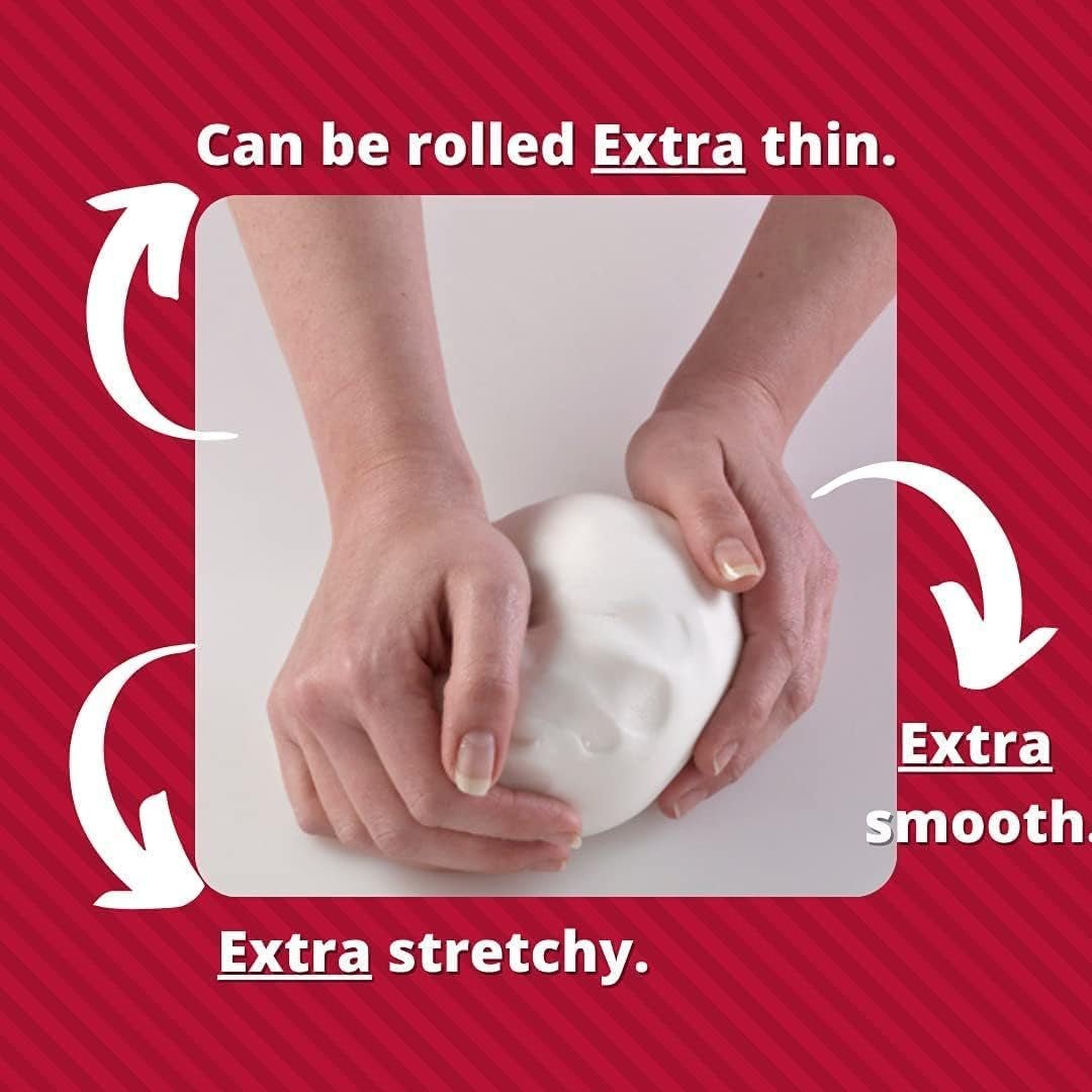 Extra Fondant Vert 1kg - Fondant extra élastique au goût de vanille, parfait pour recouvrir les gâteaux - Vert - 1 kg de Pâte à Sucre Naty Shop