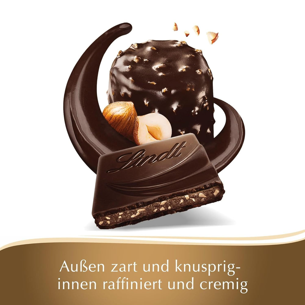 Lindt Chocolate Creation Noisette De Luxe Fine Dark, 150 grammes Bonbons au chocolat Naty Shop
