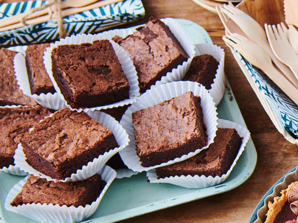 Mix Für Fudge Brownie: Einfach Zu Verwendender, Extrem Fudgy Brownie Mit Reichem Schokoladengeschmack, Halal. 500 G. Amestec pentru copt si gatit Naty Shop