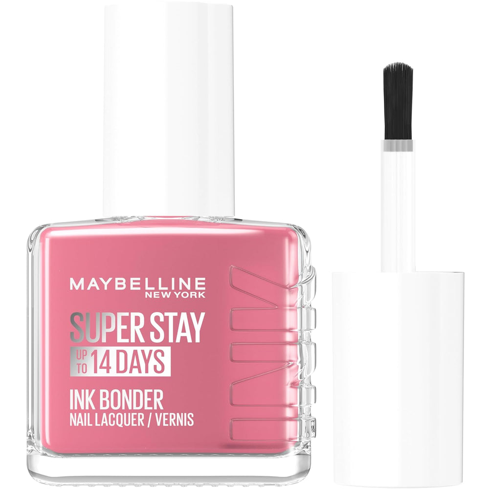 Maybelline New York Couleur Intense Pigmentée Longue Durée Renforce Les Ongles Abîmés Superstay Ink Bonder Teinte : Iced Iris 956 12 ml