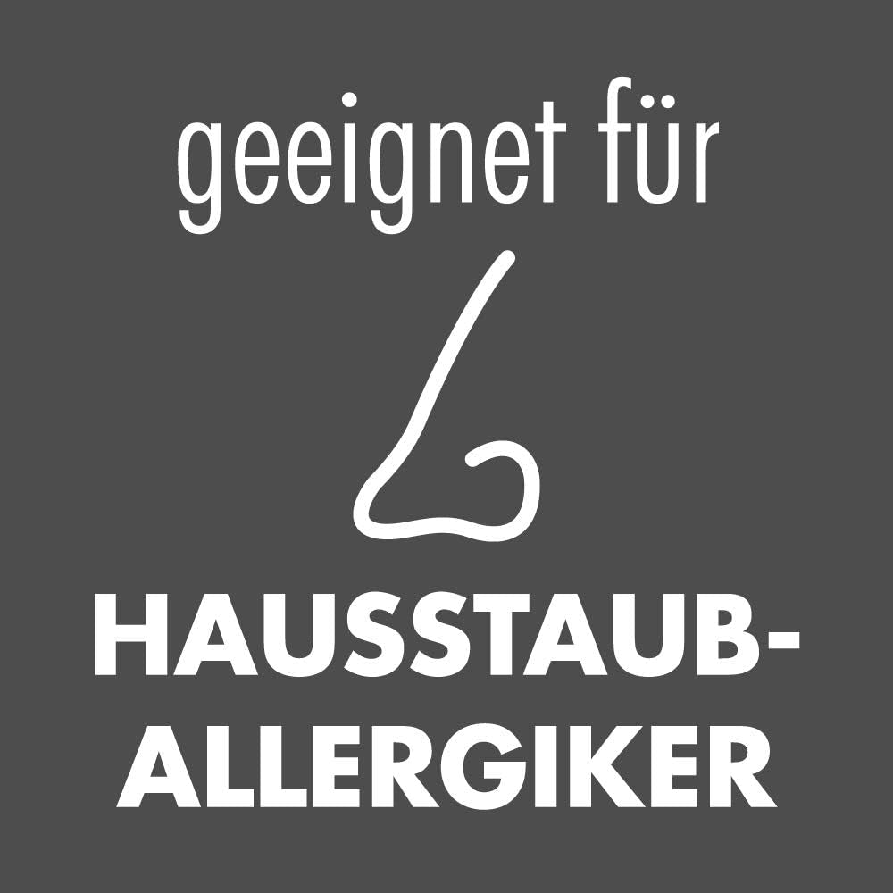 Couette chaude Badenia Trendline Eco avec 90% duvet et 10% plumes classe I, 135 X 200 cm, blanche, certifiée Oeko-Tex, produite selon la norme de qualité allemande Couettes et couettes Naty Shop