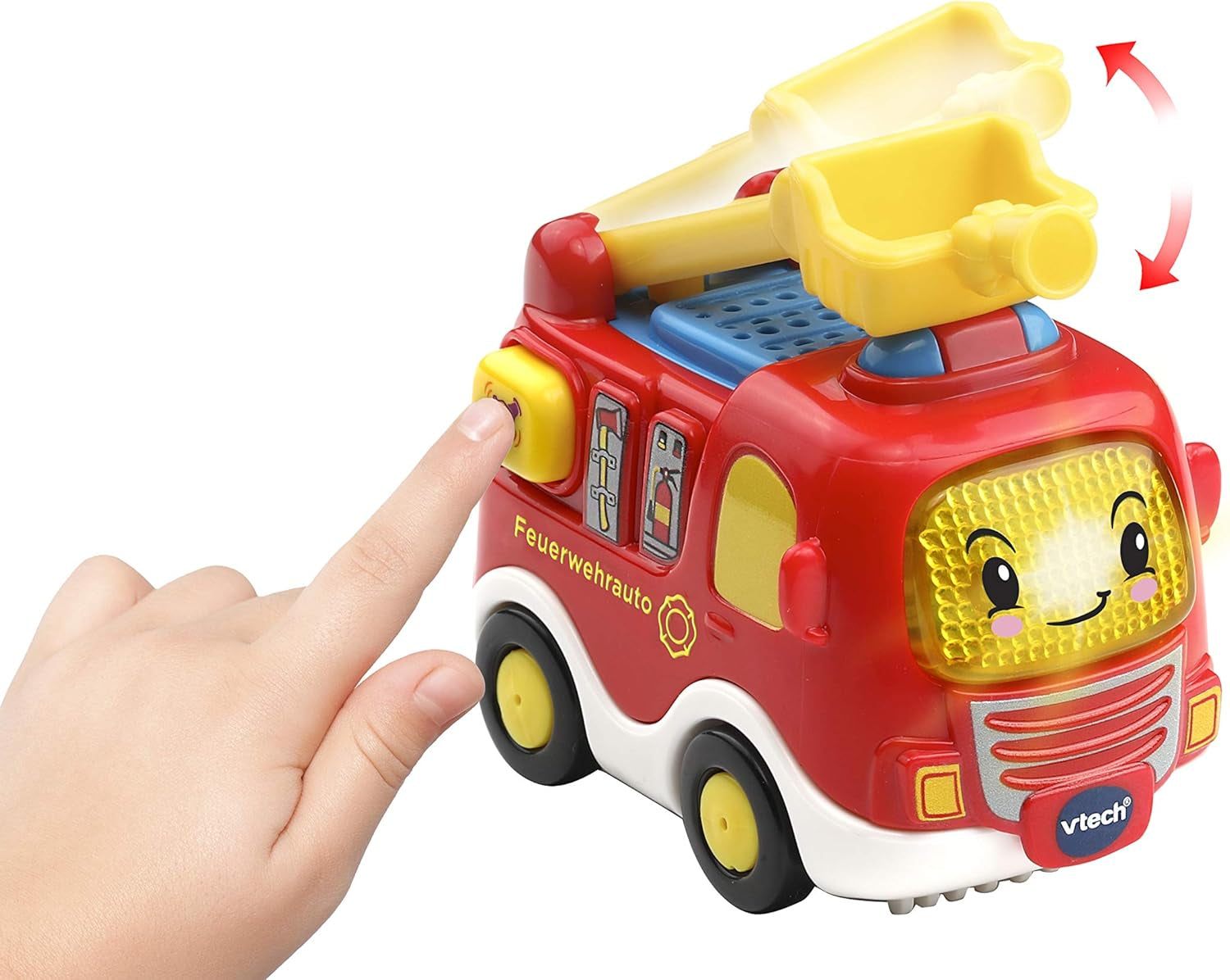 Vtech TUT TUT Baby Flitzer - Parking couvert, coloré, 66,6 x 75,3 x 45,1 cm & TUT TUT Baby Flitzer - Camion de pompier - voiture jouet avec musique, bouton lumineux, phrases et sons intéressants Bebe Toys Naty Shop