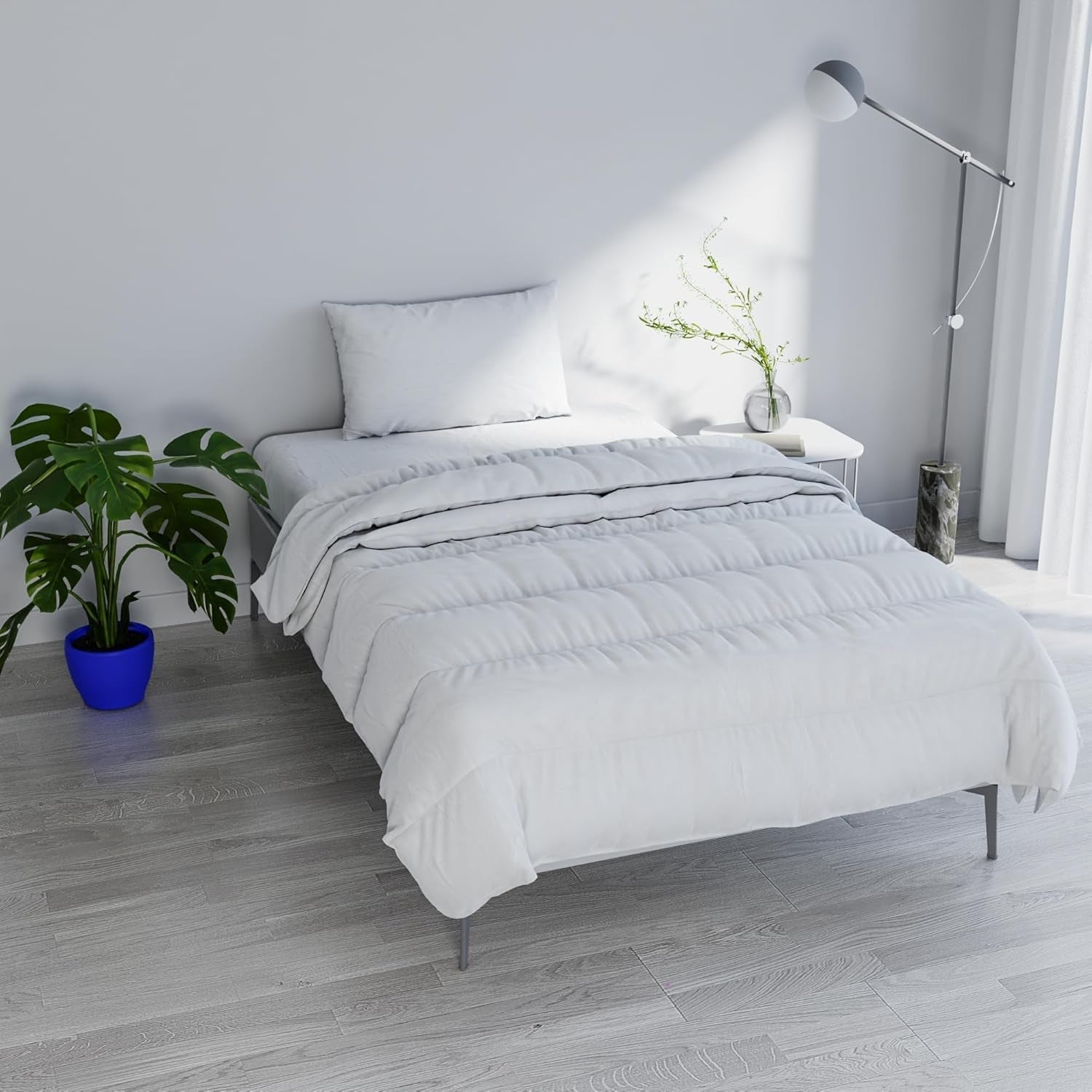 Couette Prestige, 4 saisons, Made in Italy, blanc, 150 X 200 cm Couettes et couettes Naty Shop