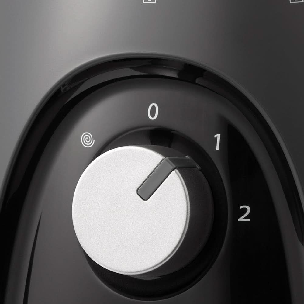 Robot culinaire Russell Hobbs [mélangeur/hachoir à légumes/mélangeur de table/hachoir/mélangeur] robot culinaire (pétrissage, mélange et tranchage), charbon de bois mat Naty Shop