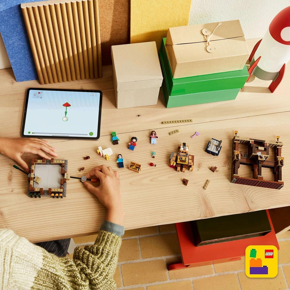 LEGO Minecraft Forest Manor avec ring de boxe - Set de jeu avec zombies et Oberborst - Jouet de construction interactif avec équipement et pistes - Cadeau pour garçons et filles à partir de 10 ans - 21272 Jeux de construction Besuche den LEGO-Store