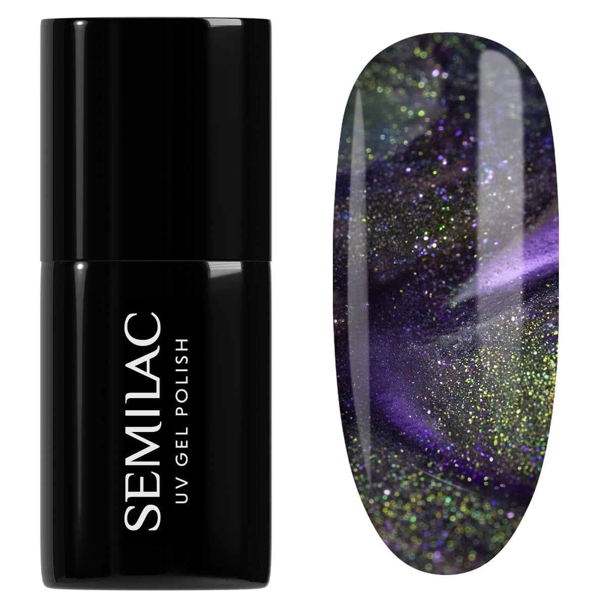 Vernis à ongles UV Semilac 825 Cyber ​​​​Violet 7 ml