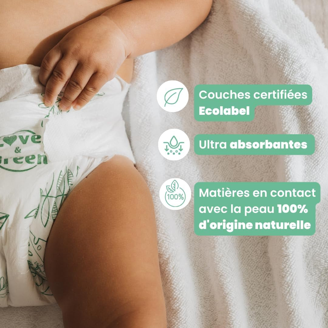 Couches hypoallergéniques pour bébés