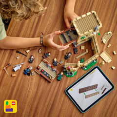 Château de Poudlard LEGO Harry Potter : Leçons de vol et aventure avec 6 figurines à collectionner, dont Draco Malfoy et le professeur McGonagall, jeu de rôle pour garçons et filles de 9 ans 76447 Jeux de construction Besuche den LEGO-Store