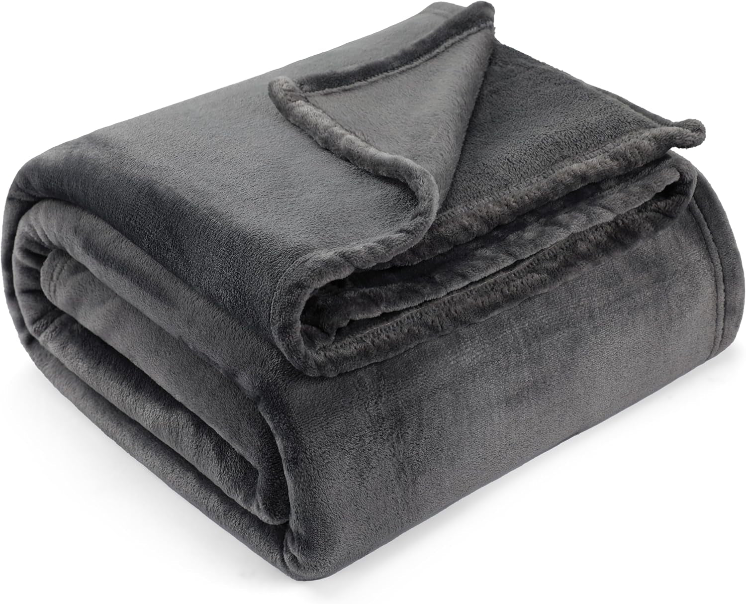 Utopia Bedding Couverture Polaire Douce [228X228 Cm, Gris] Couverture Douce, Légère, Chaude et Moelleuse Couverture Confortable et Respirante pour Lit Canapé Canapé Lits et Couvertures Besuche den Utopia Bedding-Store Gris 150X200 Cm