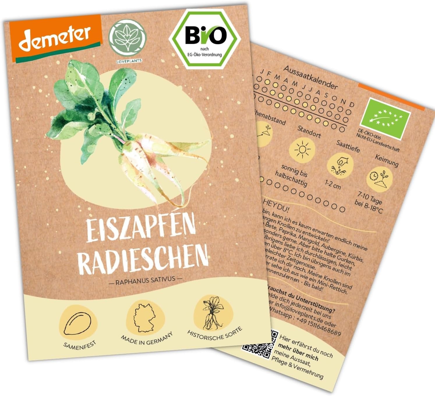 Mini graines de concombre mexicaines biologiques, 10 graines de concombre, taux de germination élevé, certifiées Demeter et pollinisation ouverte | LOVEPLANTS Graines de légumes pour lit surélevé de jardin de balcon - Variétés de légumes d'héritage
