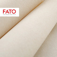 Fato - Serviettes en papier jetables naturelles à 4 plis, respectueuses de l'environnement, paquet de 40, taille 38 x 38, 2 épaisseurs, papier 100 % recyclé