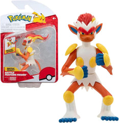 Figurine Pokémon Panferno Panferno 11 cm - Jouet Officiel Pokemon Battle 2024 Jazwares