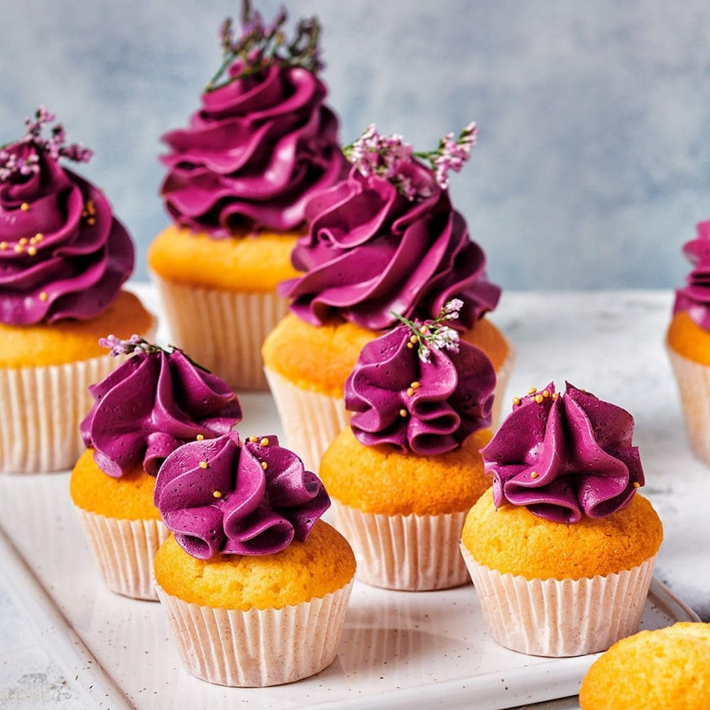 Funcakes Mix Für Buttercreme: Einfach Zu Berübenen, Cremig, Perfekt Zum Dekorieren, Abdecken Und Füllen Von Kuchen, Belag Auf Cupcakes, Halal., 1 Kg Mélange pour la pâtisserie et la cuisine Naty Shop