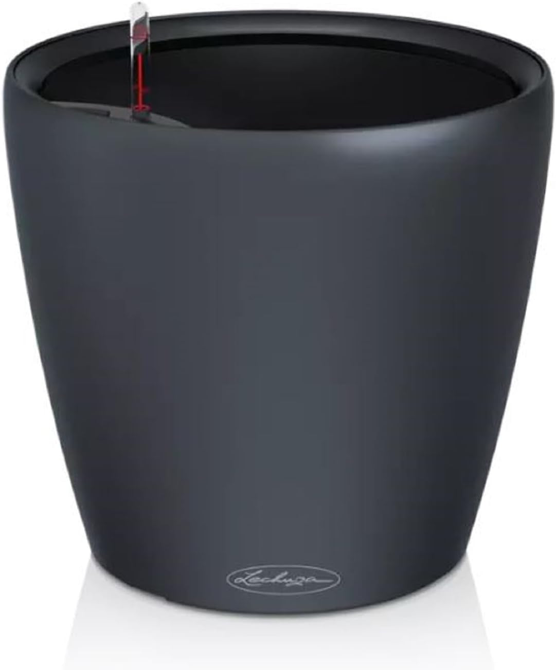 Jardinière LECHUZA Classico Color LS gris ardoise avec système d'irrigation |Ø 35 × 32 cm|14281