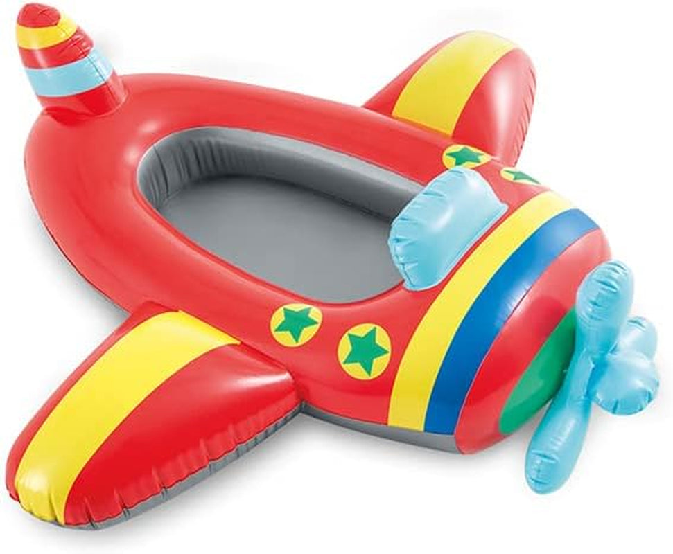 Intex Pool Cruiser - Scaun gonflabil pentru bebeluși/barcă de înot, modele asortate