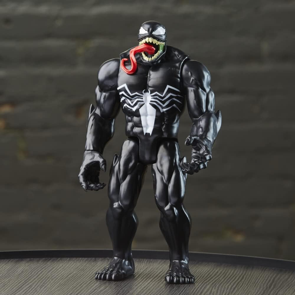 Hasbro Marvel Spider-Man Titan Hero Series Deluxe Venom Toy 30 Cm Action Figure, Jouets pour enfants à partir de 4 ans Figurines Naty Shop