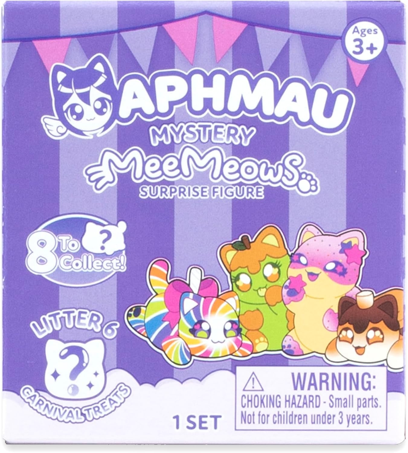 Aphmau - Mystery Meemeows Figures - Série 6 Carnival Treats Figurines Naty Shop