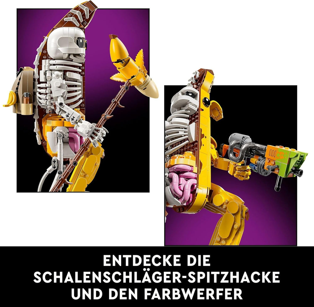 LEGO Fortnite Bone Shali - Avec lanceur de peinture et pic à bol - Objet de collection pour les fans de jeux vidéo - Jeu de construction pour adultes comme décoration de maison ou de bureau - 77072 Jeux de construction Besuche den LEGO-Store