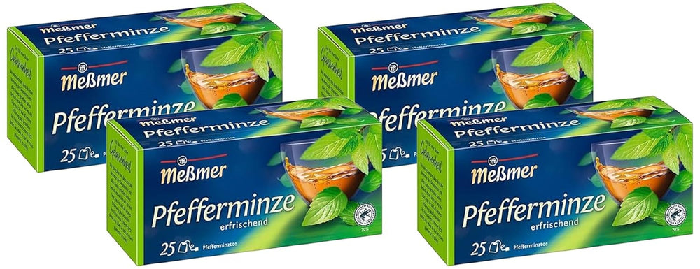Mélange d'orties Meßmer | 25 | Sachets de thé | Végétalien | Sans gluten | Sans lactose