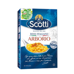 Riz arborio, riz extra fin pour risotto, riz d'Italie, temps de cuisson 15-18 minutes, 1 kg