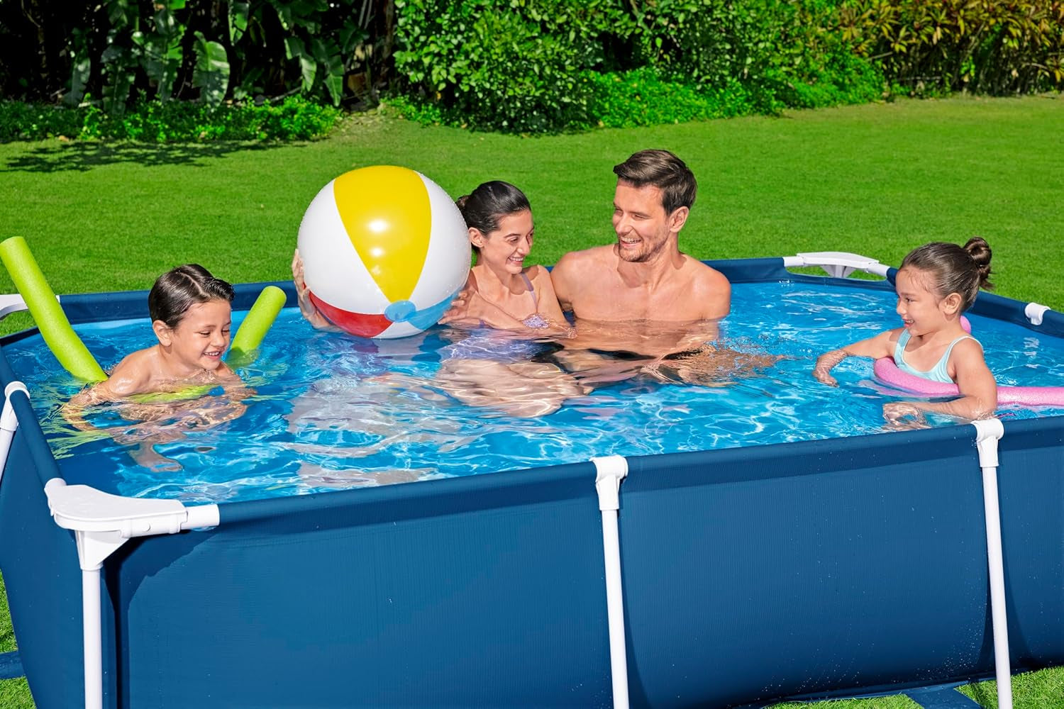 Piscină de 2,59 m x 1,70 m x 61 cm / 8'6" x 67" x 24"