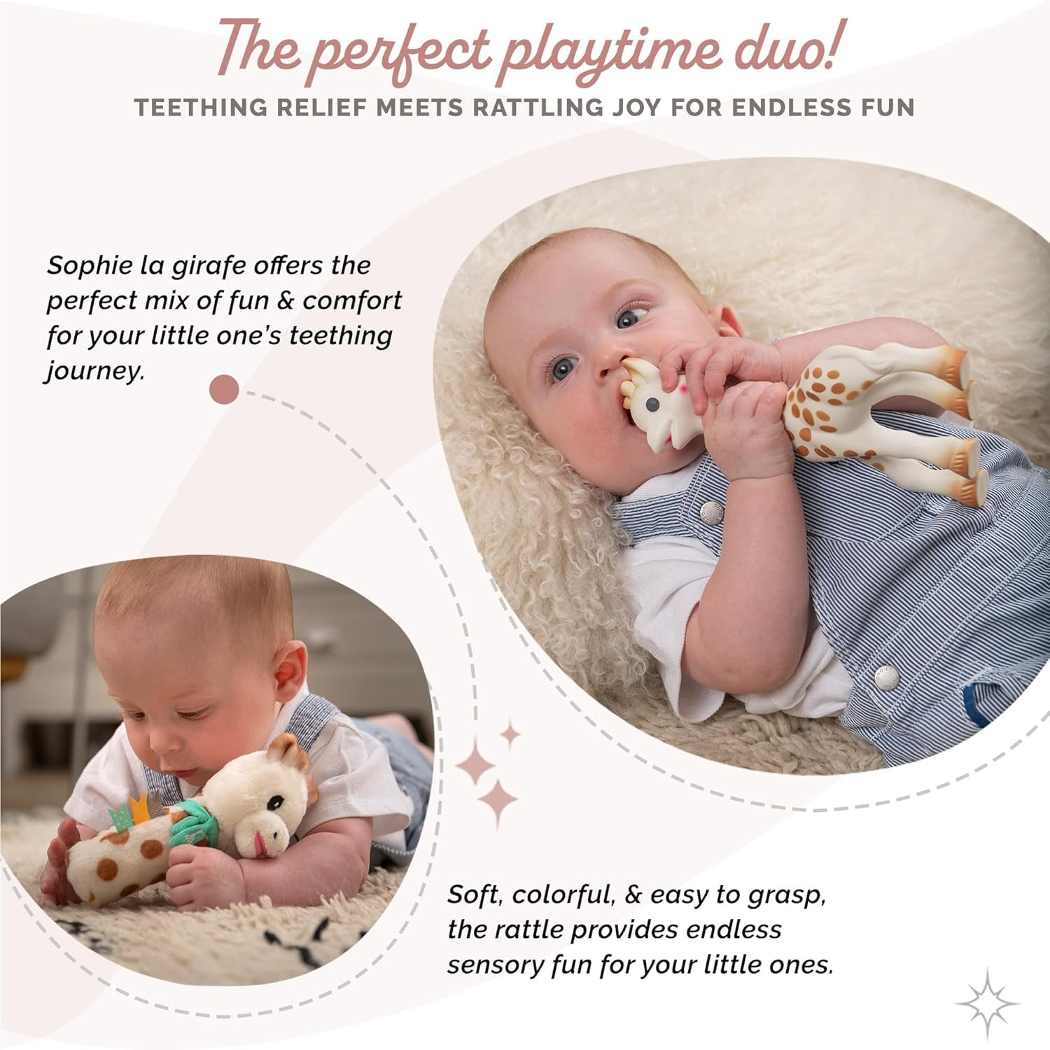 Coffret anniversaire Sophie la girafe Pouet hochet Sophiesticated 00012 Jouets Bebe Naty Shop