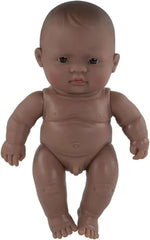 Miniland Babypuppe sud-américain jeune 21cm-31147, Merhfarbig