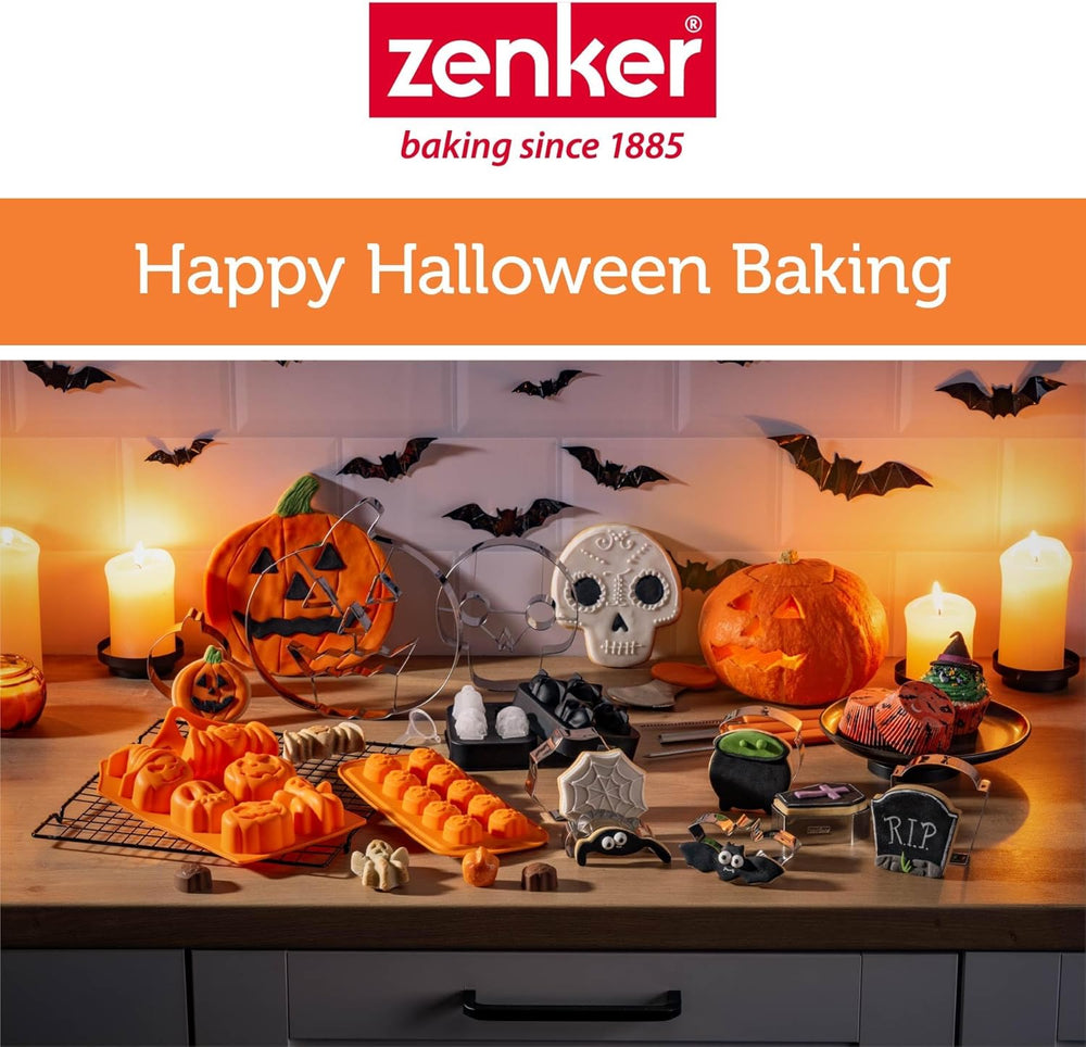 Emporte-pièce ZENKER XXL avec tête de mort, argent