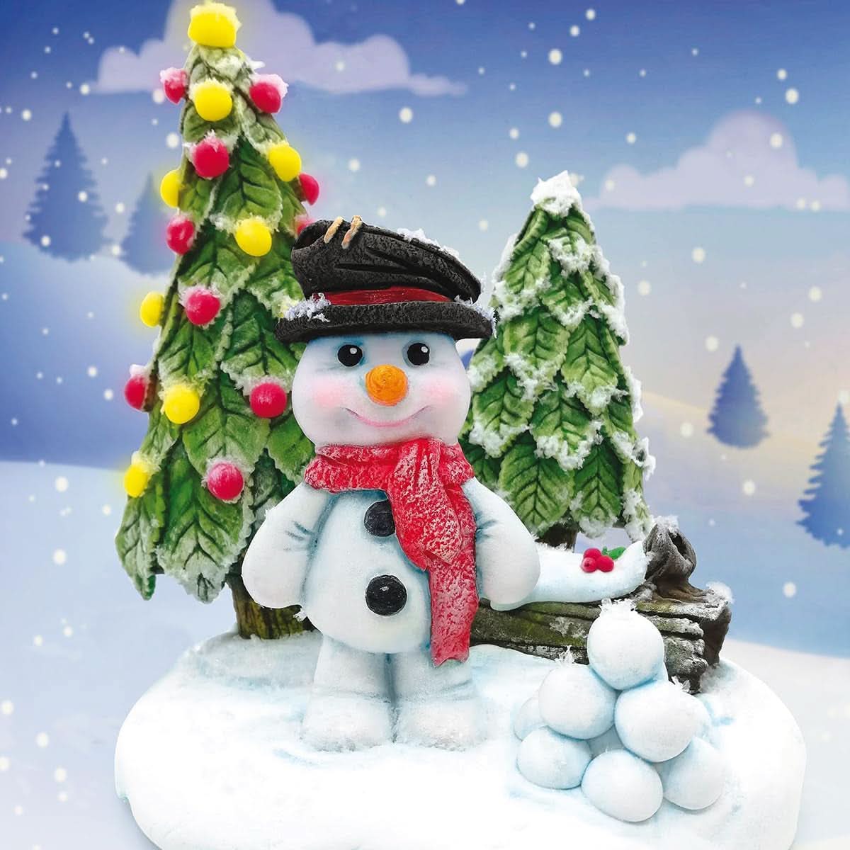 Katy Sue, Moule en silicone, Bonhomme de neige Kitchen Naty Shop