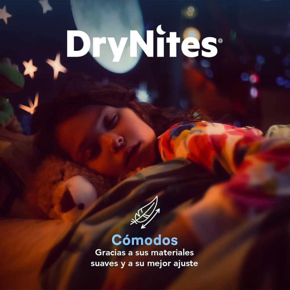 Pantalon de pyjama Dry Nites fille 3-5 ans, 1 pack (16 pièces) Naty Shop