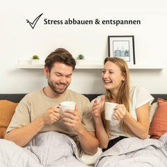 Couverture lestée 135X200 7Kg - Couverture thérapeutique anti-stress - Couverture lourde 100% coton - Couverture pour un sommeil profond et une meilleure récupération - Couverture lestée - pour hommes et femmes de 55-85Kg Lits et couvertures Beuche den Ella-Store