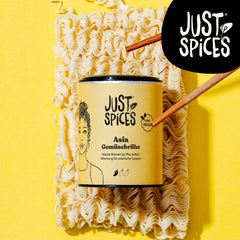 Just Spices Asia Brühe Brühe I Würze asiatische Suppen zu Hause self I Gewürzdose, 65 g