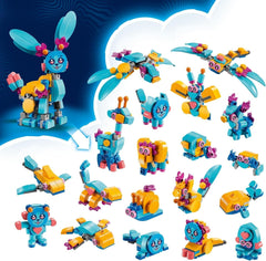 LEGO Dreamzzz Bunchus Creative Animal Adventures Jouet pour enfants Lapin 20 en 1 Ensemble de jeu fantastique avec figurine Izzie Cadeau pour filles et garçons de 7 ans 71488 Ensembles de construction Besuche den LEGO-Store