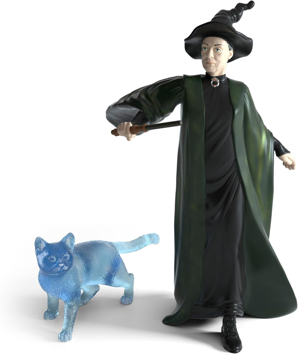 Schleich 42682 Professeur McGonagall & Patronus, Dès 6 ans, HARRY POTTER - Figurine de jeu, 16 X 11 X 18 cm Figurines Naty Shop