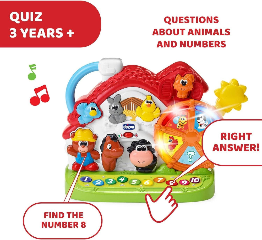 Chicco Ma New Farm, bilingue, empilable Naty Shop Jouets pour bébé