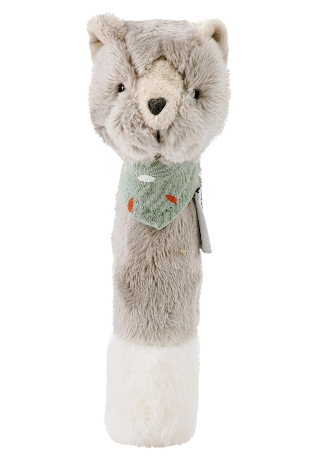 Sterntaler bébé chat couineur Lilly - Jouet pour bébé en polaire douce - Jouet à saisir pour bébés - Premières tentatives pour attraper et jouer, gris Bebe Toys Naty Shop