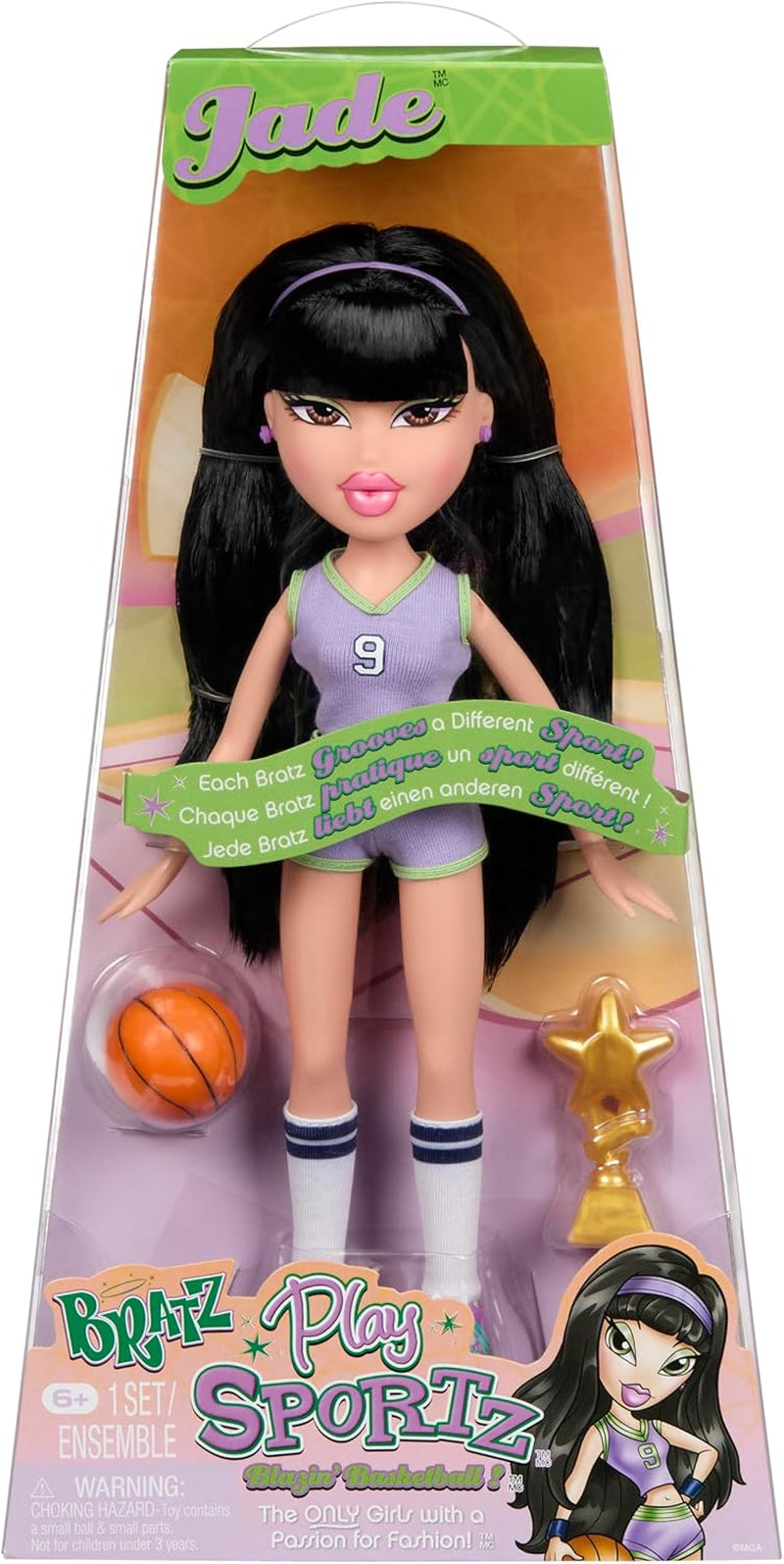 Bratz Play Sportz Cloe (Tennis) – Mode poupée avec accessoires