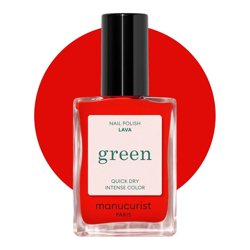 Manucurist Green - Oja Rosy Beige Shell Beige - Oja cu Uscare Rapidă - DIY Nails - Vegană 12-Free - Pe Bază de Plante - Oja - Fabricată în Franța