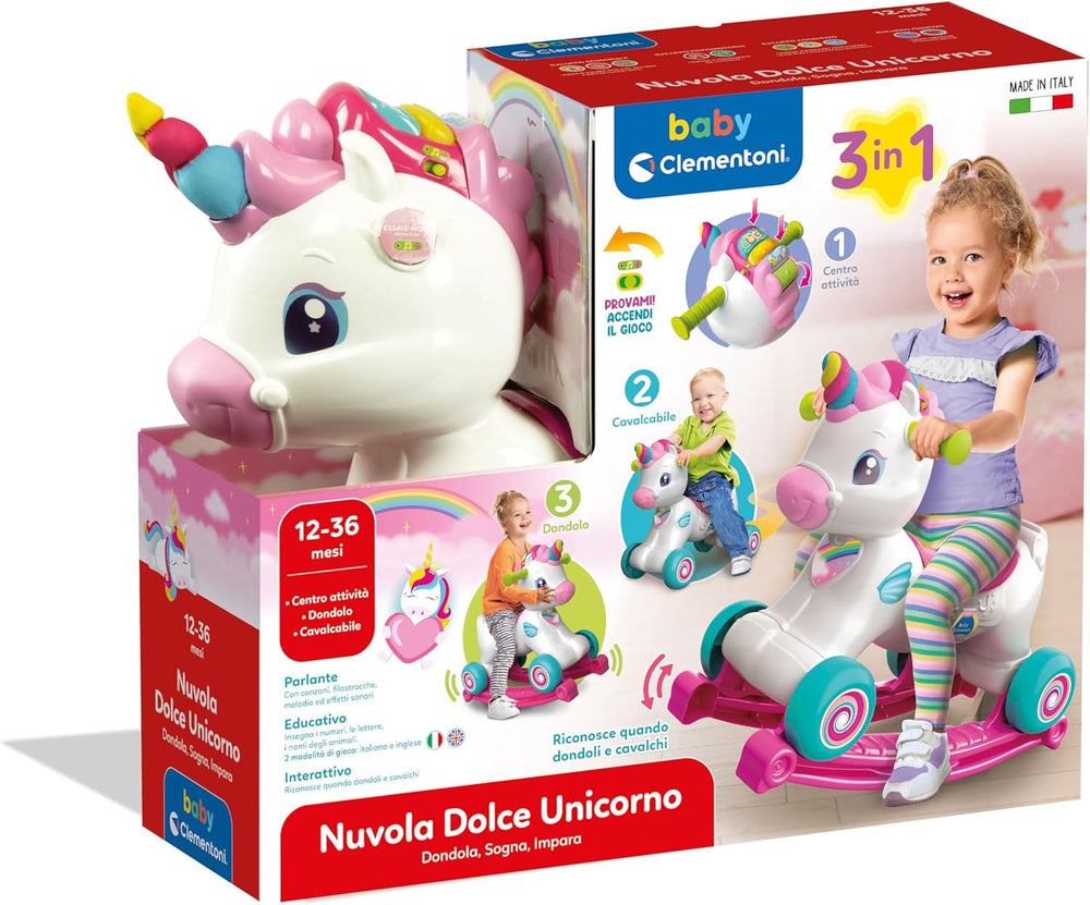 Clementoni 17855 Animaux premiers pas, multicolore Jouets Bebe Naty Shop