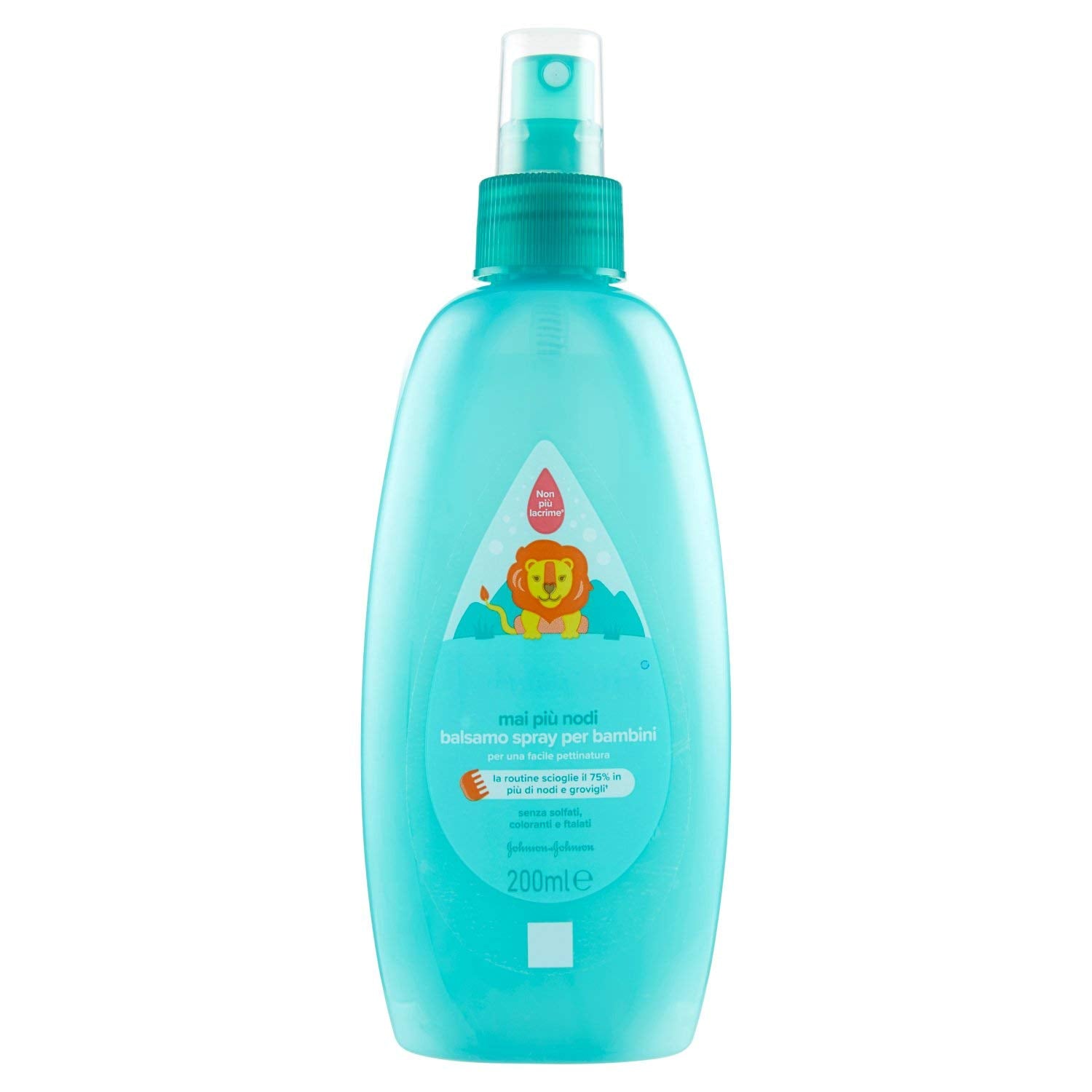 Spray pour enfants, sans nœuds, démêlant, sans déchirures, également pour cheveux longs ou bouclés, 200 ml Naty Shop produits démêlants pour cheveux 200 Ml (1 paquet)