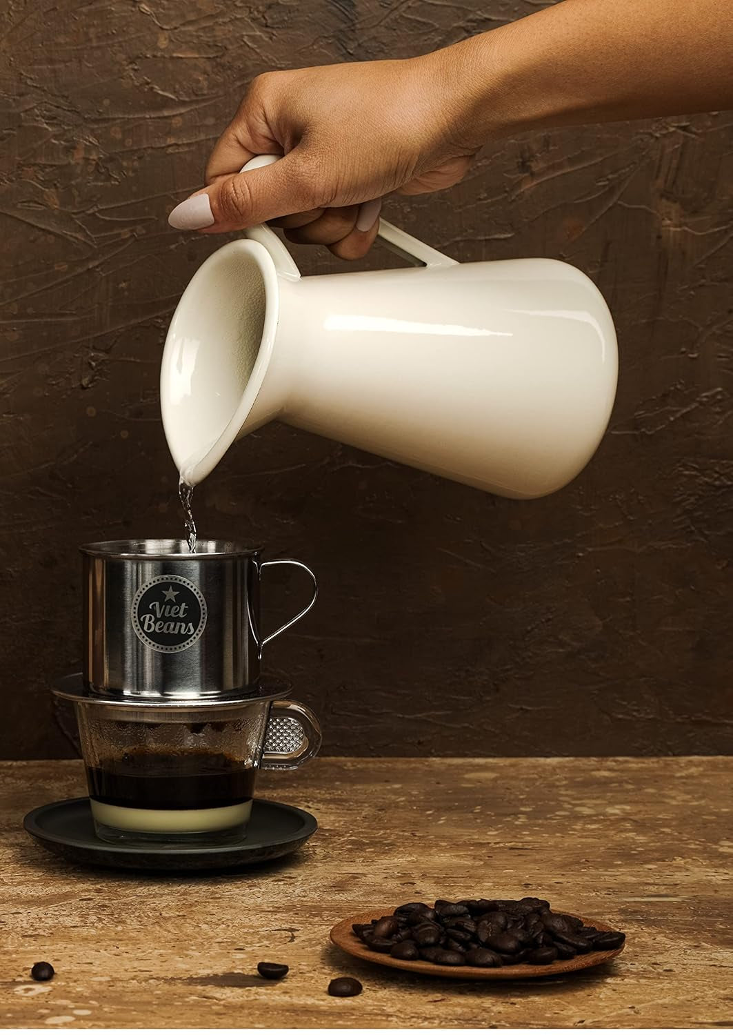 VietBeans KEO - Schokoladiger Kaffee – Ganze Kaffeebohnen - Geröstet au beurre, whisky et rhum - Schoko-Geschmack intensif - Arôme : Schokolade - 250g