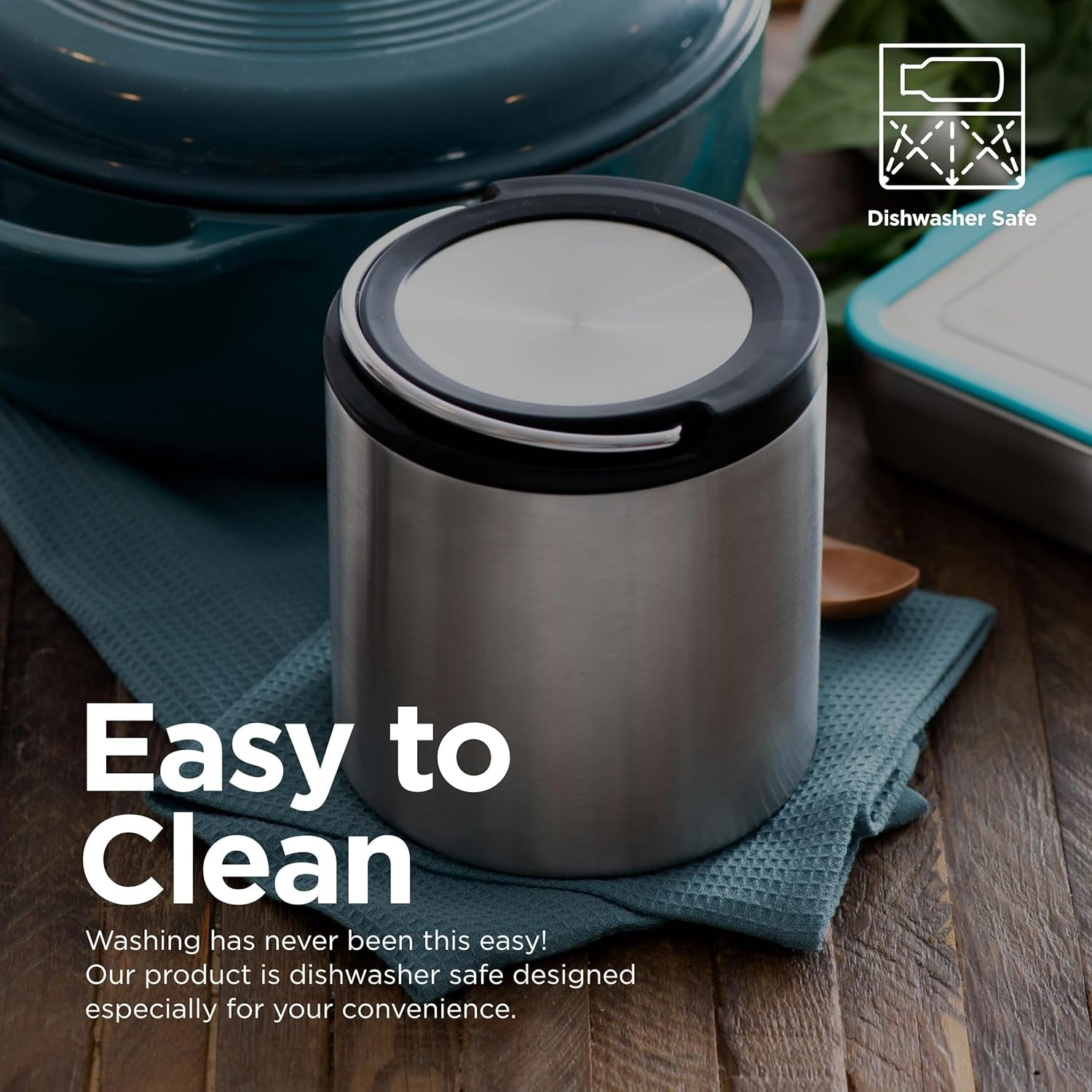 TKCanister 907 ml Boîtes de conservation alimentaire Naty Shop