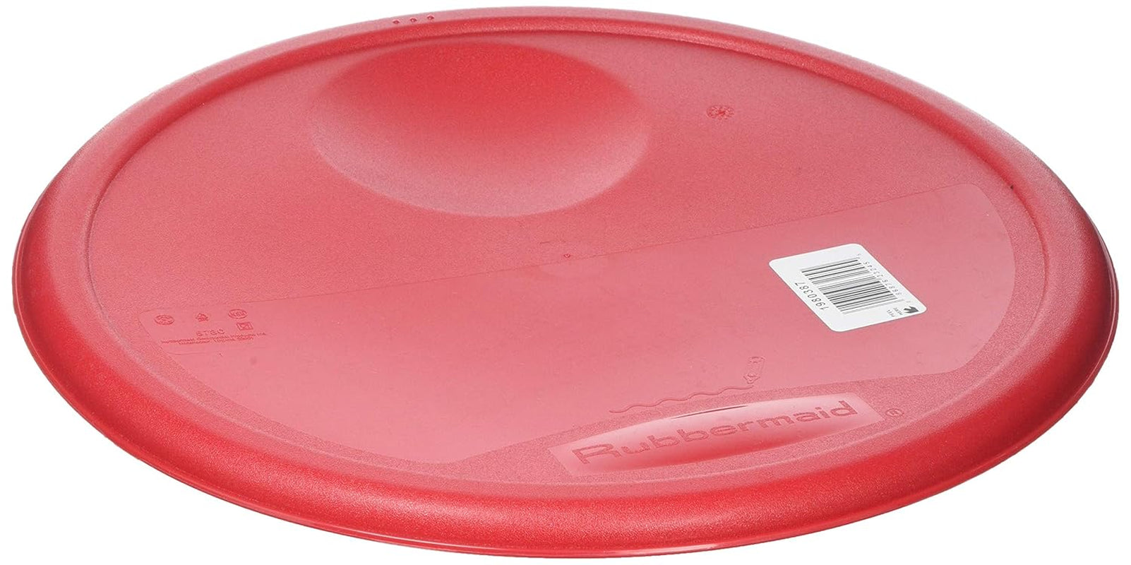 Couvercle pour récipients de conservation des aliments, rond, rouge, boîtes de conservation des aliments de 11,4 L Naty Shop Default Title