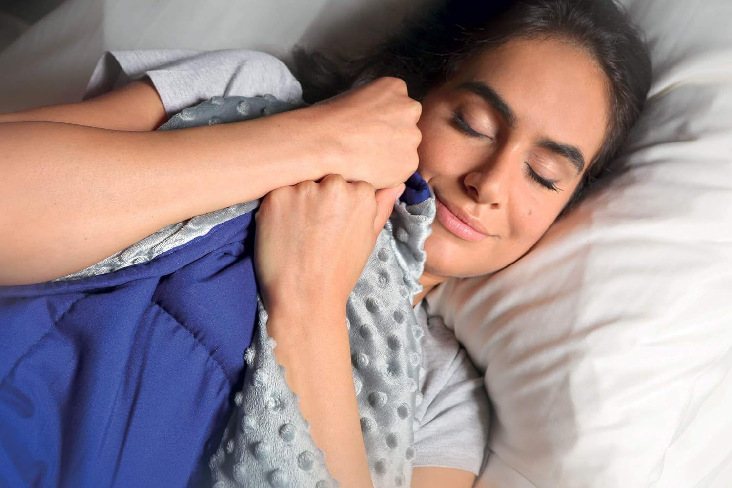 Kanguru Calmya, Couverture lestée 10,5 kg, Aide à vous endormir et à mieux dormir, Convient aux personnes pesant plus de 90 kg Couettes et couettes Naty Shop