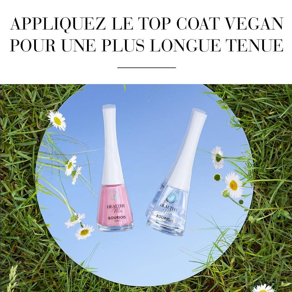 Bourjois - Vernis à Ongles Healthy Mix Clean – 300 GRENAT'DDICTIVE