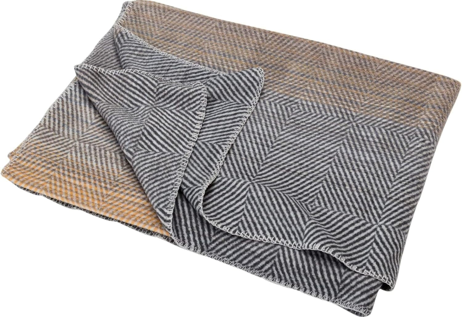 David Fussenegger couverture en coton 150X200 Cm couverture avec motif dégradé de couleur lits et couvertures moelleux David Fussenegger