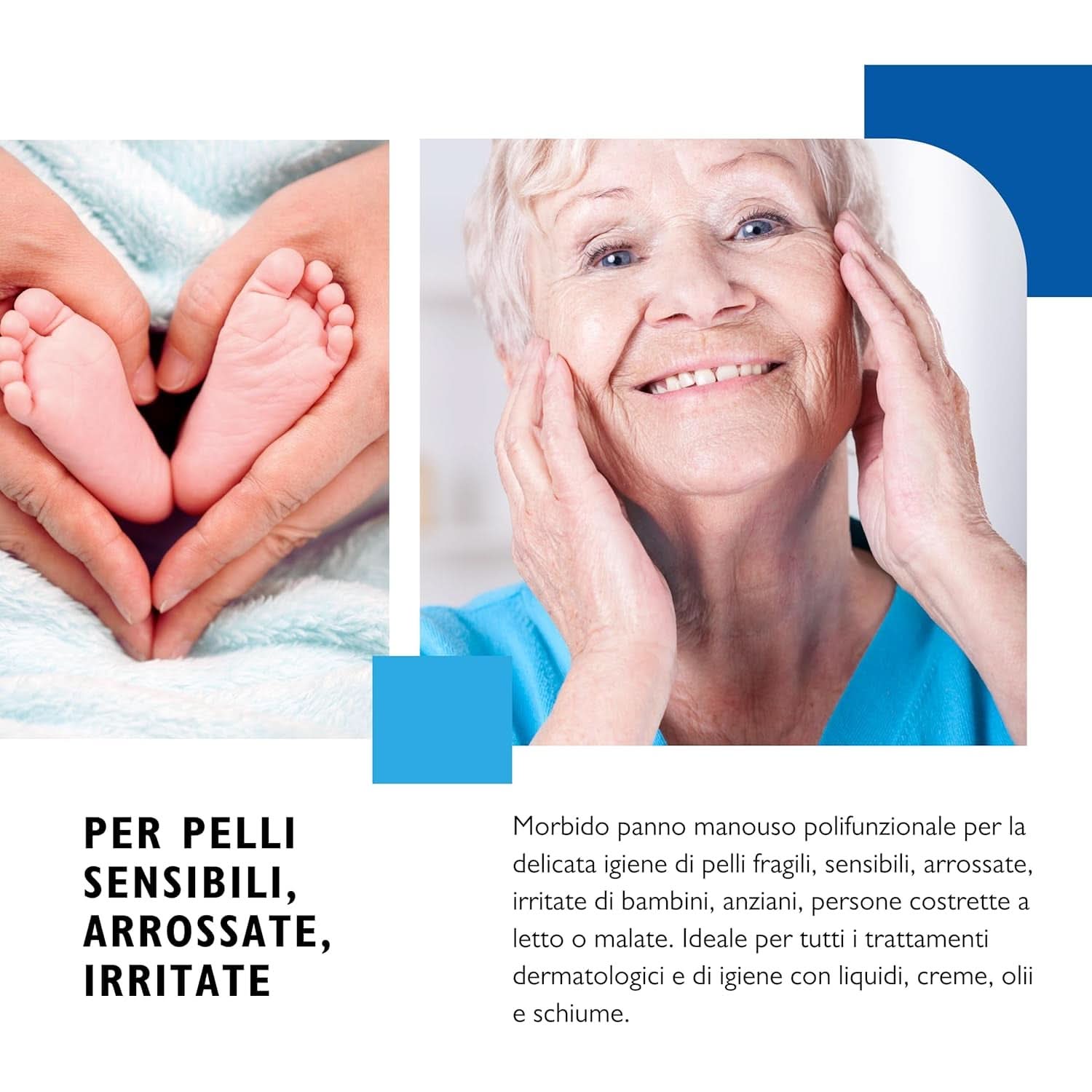 BIODERM Cellusoft - Lingette douce jetable en viscose et polyester Lingettes humides bébé Naty Shop